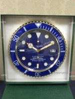 2017 New Upgraded - Copy Rolex Submariner Gold Wall Clock w/ cyclops